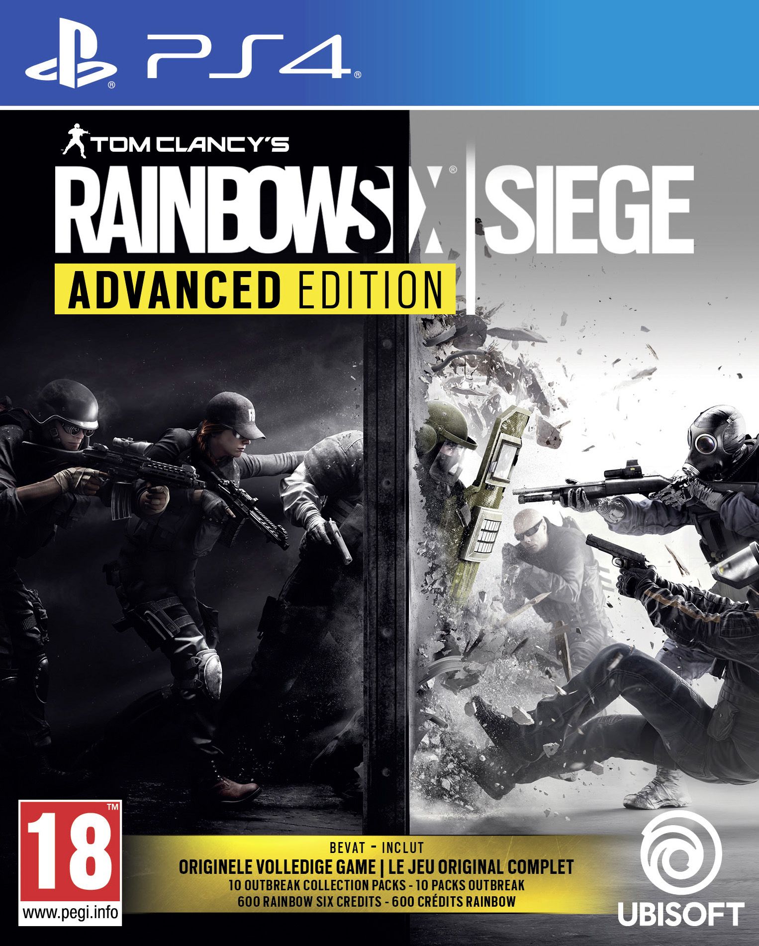 Jeux Vidéo Tom Clancy'S Rainbow Six Siege Advanced Edition PlayStation 4 (PS4)