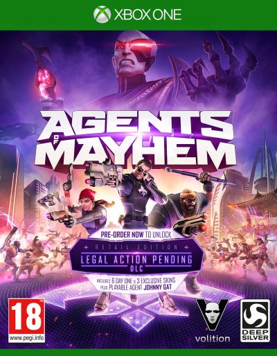 Jeux Vidéo Agents Of Mayhem Edition Speciale Xbox One