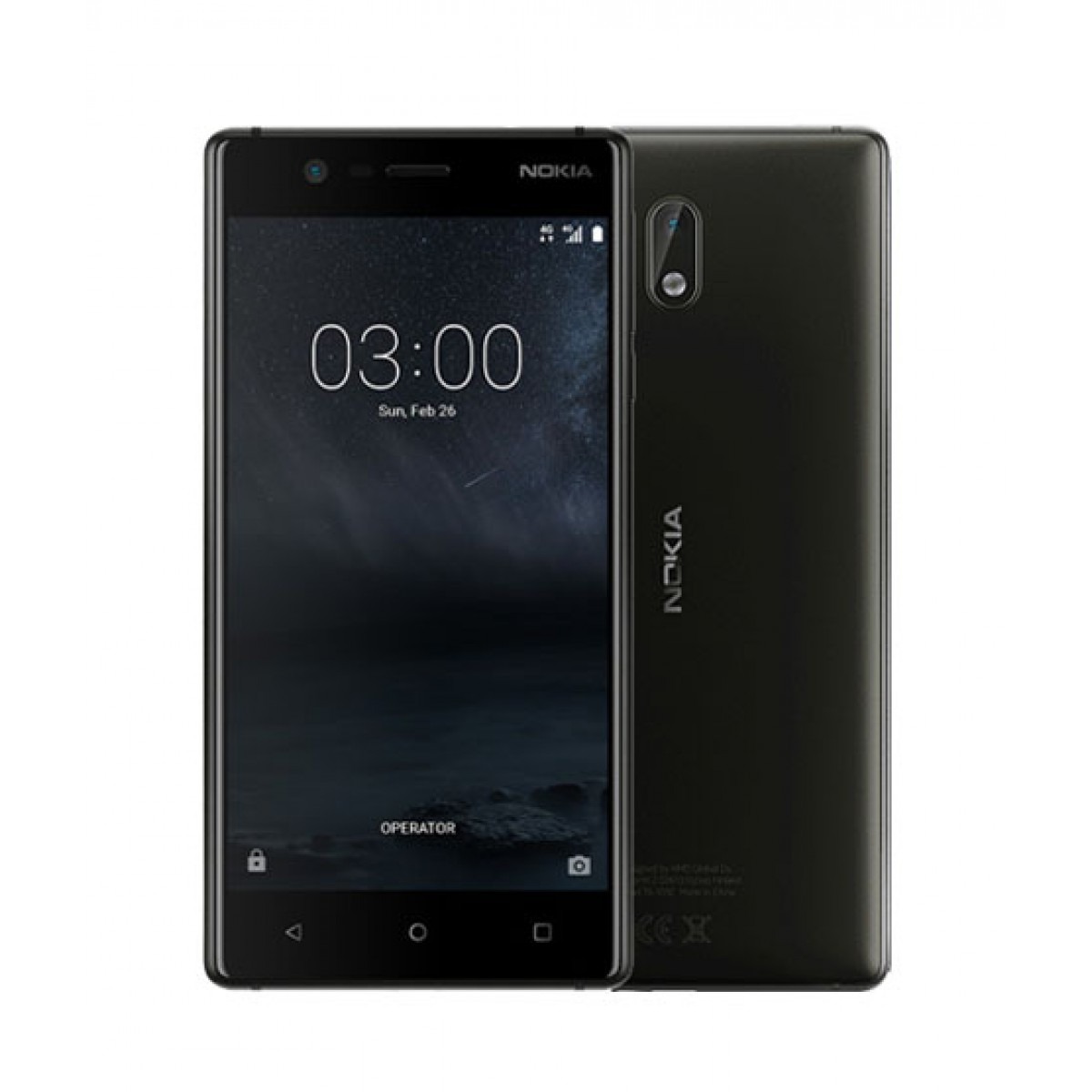 Nokia 3 Noir 16 Go Débloqué