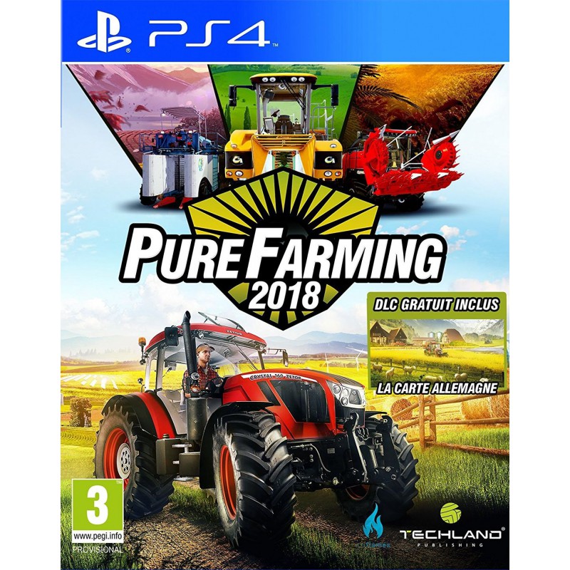 Jeux Vidéo Pure Farming 2018 PlayStation 4 (PS4)