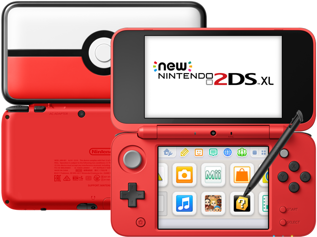 Console Nintendo New 2Ds Xl Poke Ball Blanc Rouge