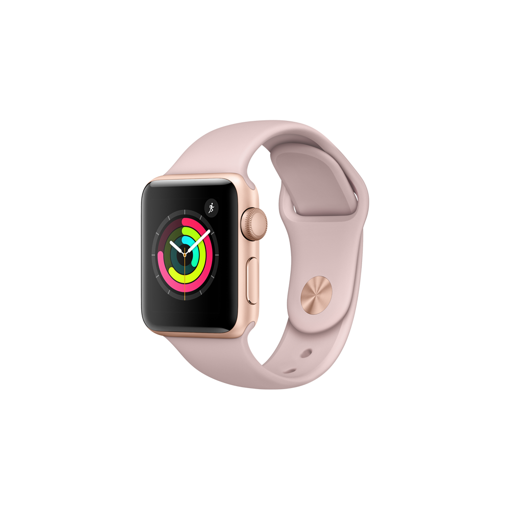 Montre connectée APPLE Watch serie 3 rose d'occasion