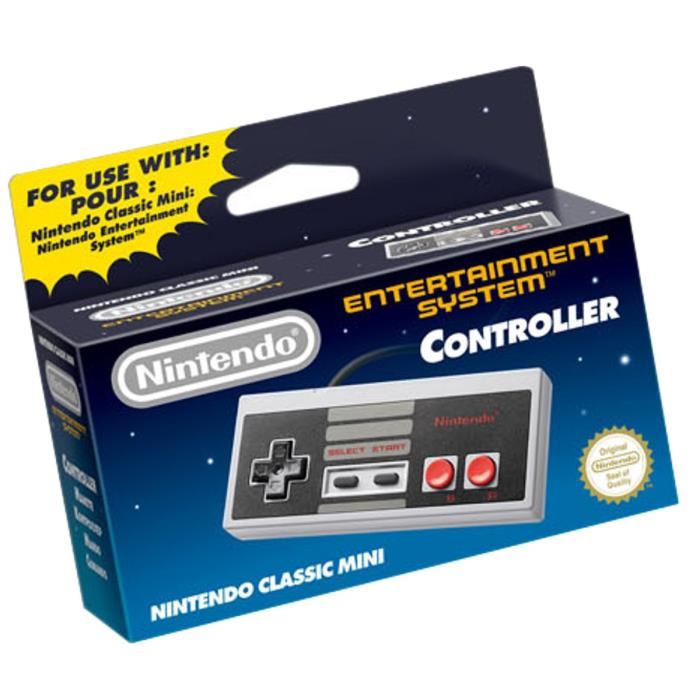 Acc. De Jeux Vidéo Nintendo Manette Nintendo Nes Mini