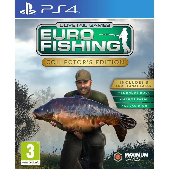 Jeux Vidéo Euro Fishing Collector'S Edition PlayStation 4 (PS4)