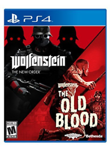 Bethesda Jeux Vidéo Pack 2 Jeux Wolfenstein The New Order + Wolfenstein Old Blood PlayStation 4 (PS4)