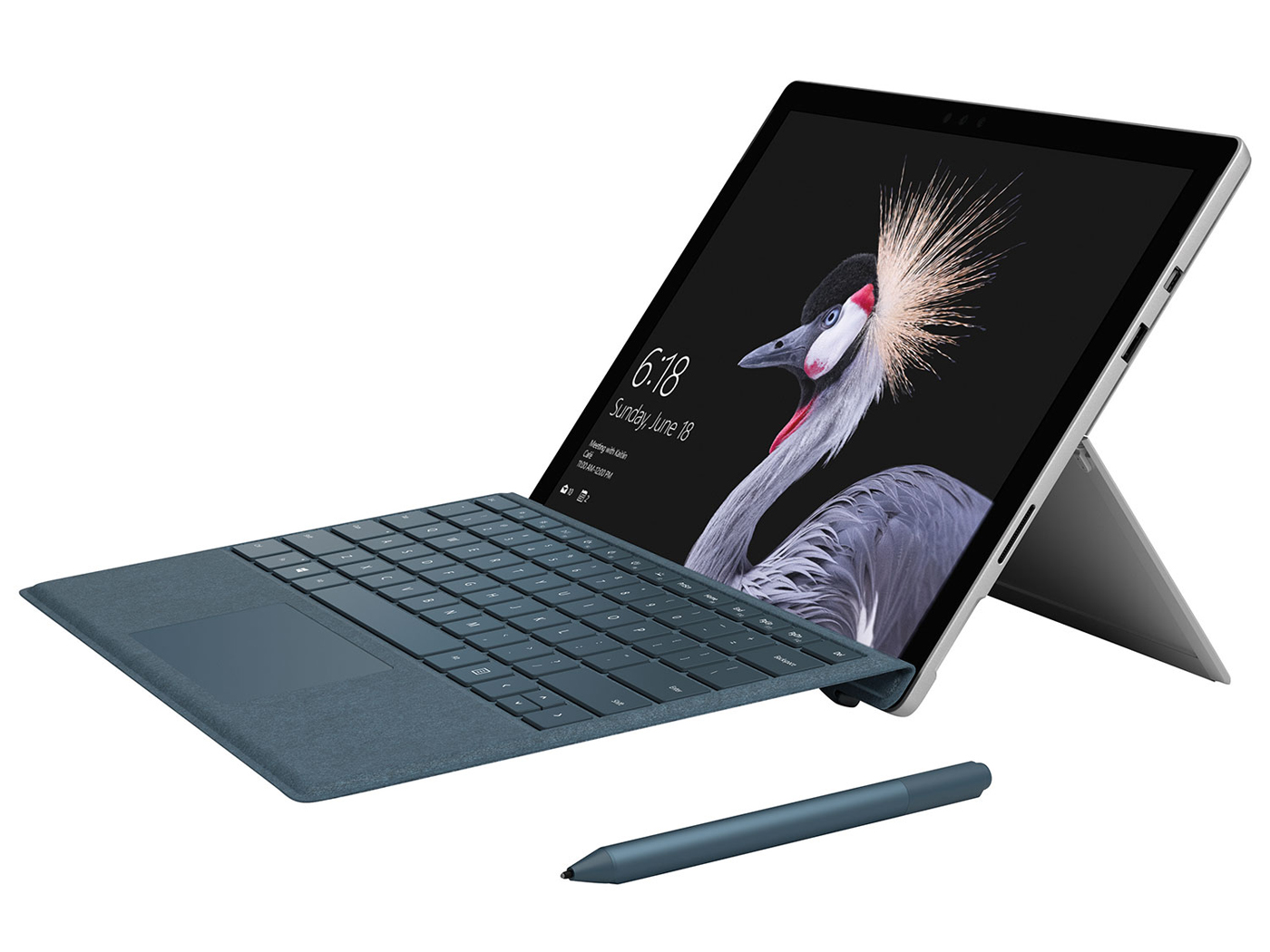 Ordinateurs Portables Microsoft Surface Pro 1796 (2017) i5 4 Go Ram 128 Go SSD 12"