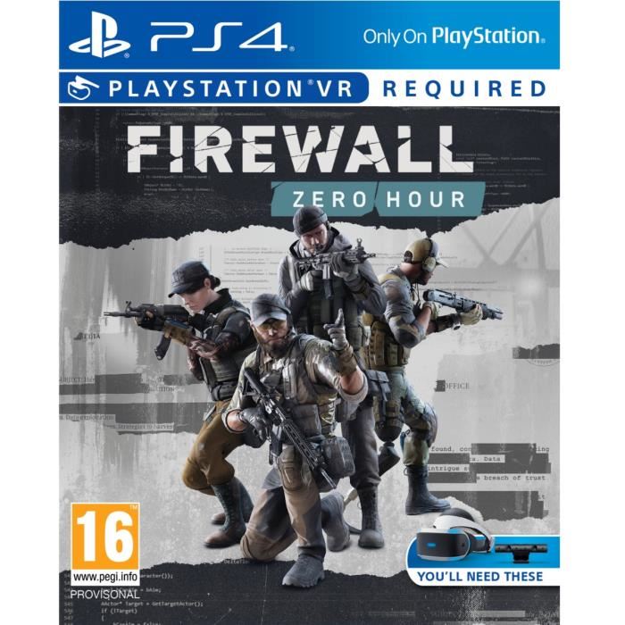 Jeux Vidéo Firewall Zero Hour Vr PlayStation 4 (PS4)