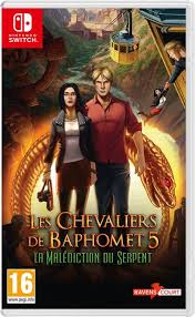 Jeux Vidéo Les Chevaliers De Baphomet La Malédiction Du Serpent Switch