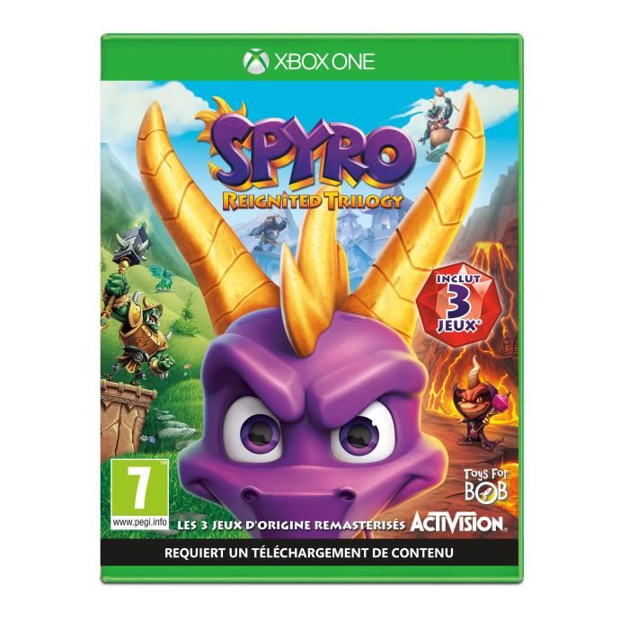 Jeux Vidéo Spyro Reignited Trilogy Xbox One