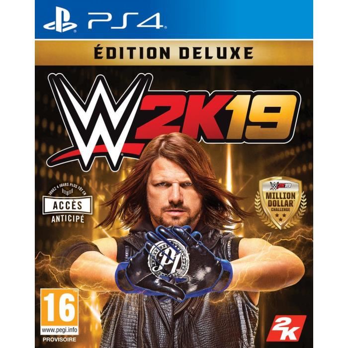 Jeux Vidéo Wwe 2K19 Deluxe Edition PlayStation 4 (PS4)