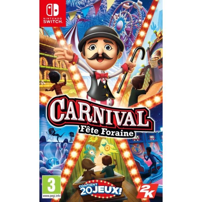 Jeux Vidéo Carnival Fête Foraine Switch