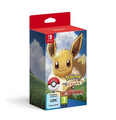 Jeux Vidéo Pokémon Let'S Go, Évoli ! + Poké Ball Plus Switch