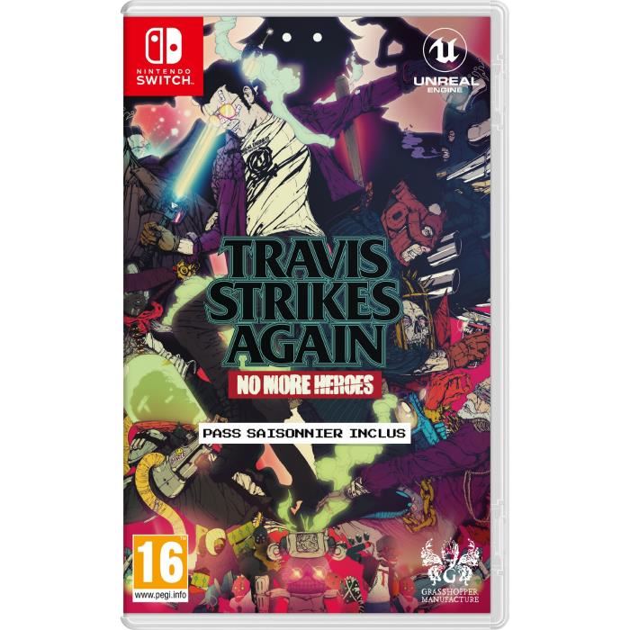 Jeux Vidéo Travis Strikes Again No More Heroes Switch