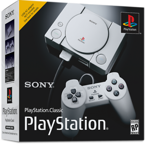 Console Sony Playstation Classic Gris 16 Go + 2 Manettes + 20 Jeux
