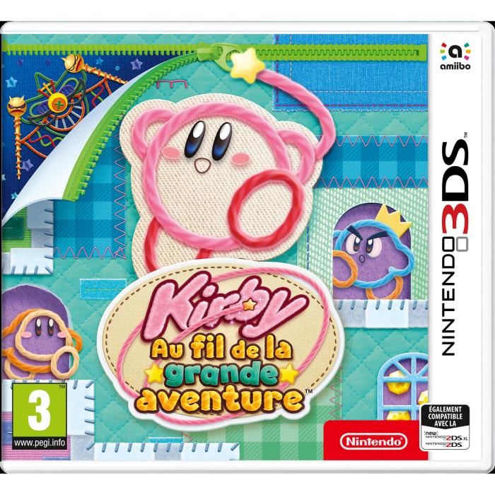 Jeux Vidéo Kirby Au Fil De La Grande Aventure 3DS