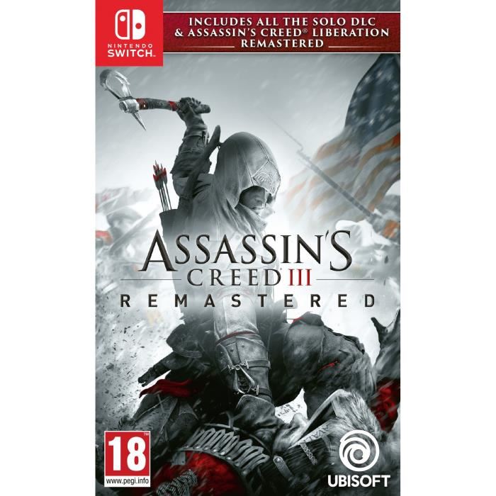 Jeux Vidéo Assassin'S Creed III Remastered Switch