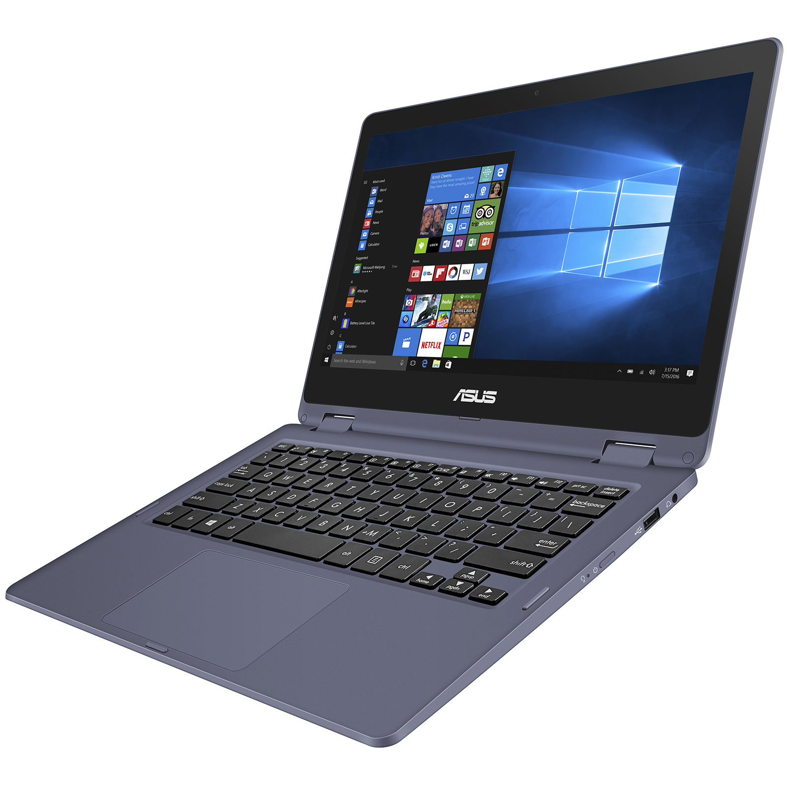 Ordinateurs Portables Asus Tp202Na-Eh010T Intel Celeron 4 Go Ram 32Go Hdd 12"