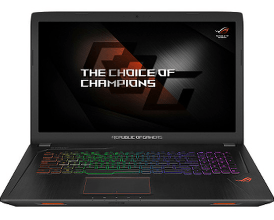Asus Rog Strix Gl753Ve-Gc127T i7 16 Go Ram 1To Hdd 250Go SSD 17.3"