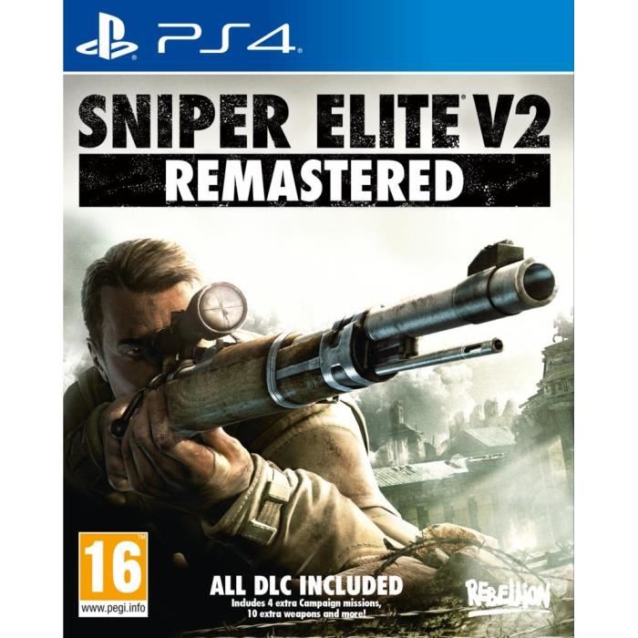 Jeux Vidéo Sniper Elite V2 Remastered PlayStation 4 (PS4)