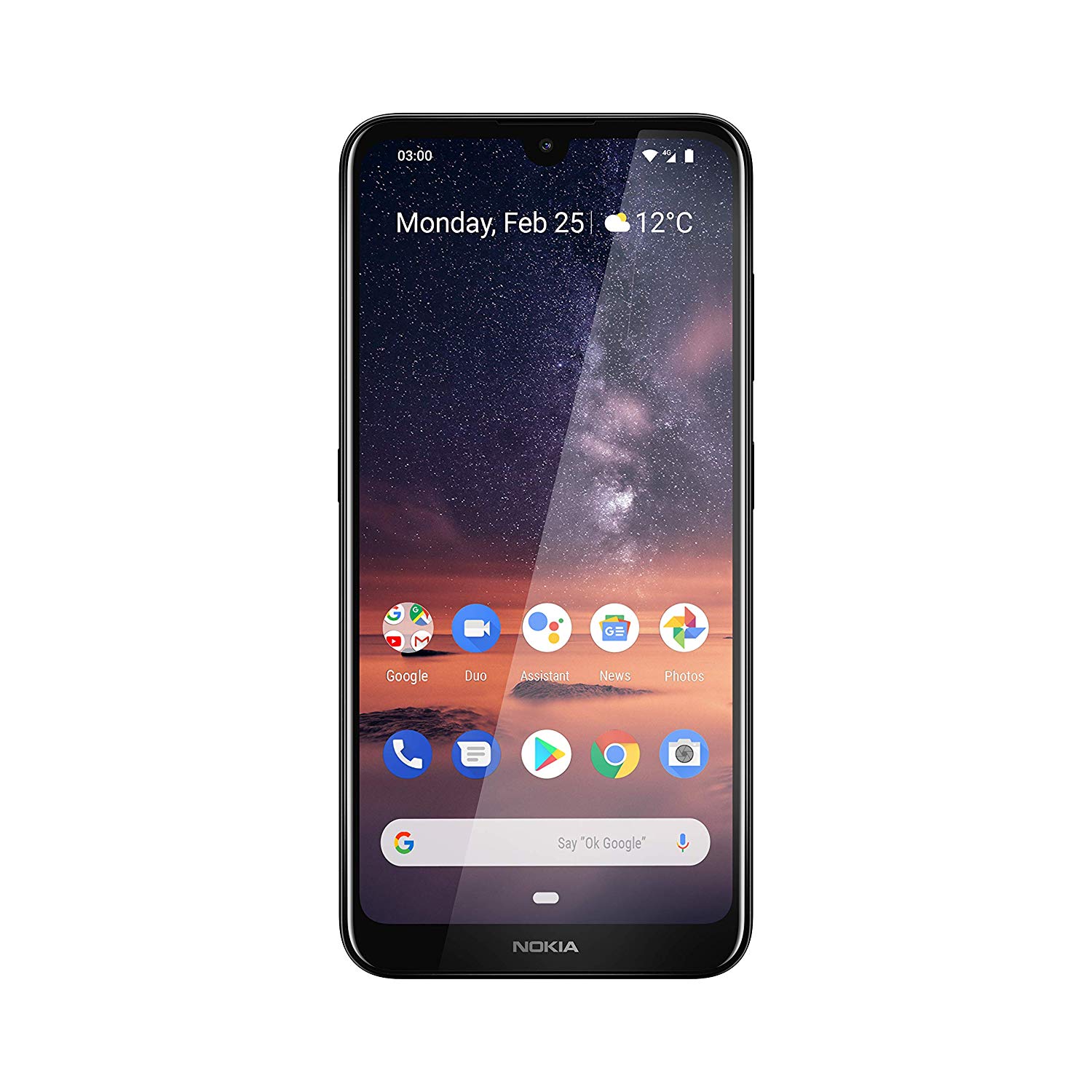 Smartphone Nokia 3.2 Double Sim 16 Go Noir