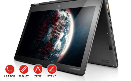 Ordinateurs Portables Lenovo Yoga 2 13 20344 I3 4 Go Ram 500Go Hdd 13.3"