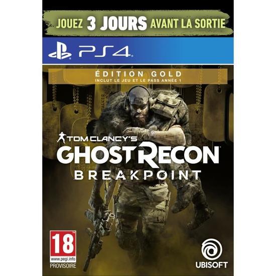 Jeux Vidéo Ghost Recon Breakpoint Edition Gold PlayStation 4 (PS4)