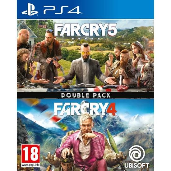 Jeux Vidéo Compilation Far Cry 4 + Far Cry 5 PlayStation 4 (PS4)