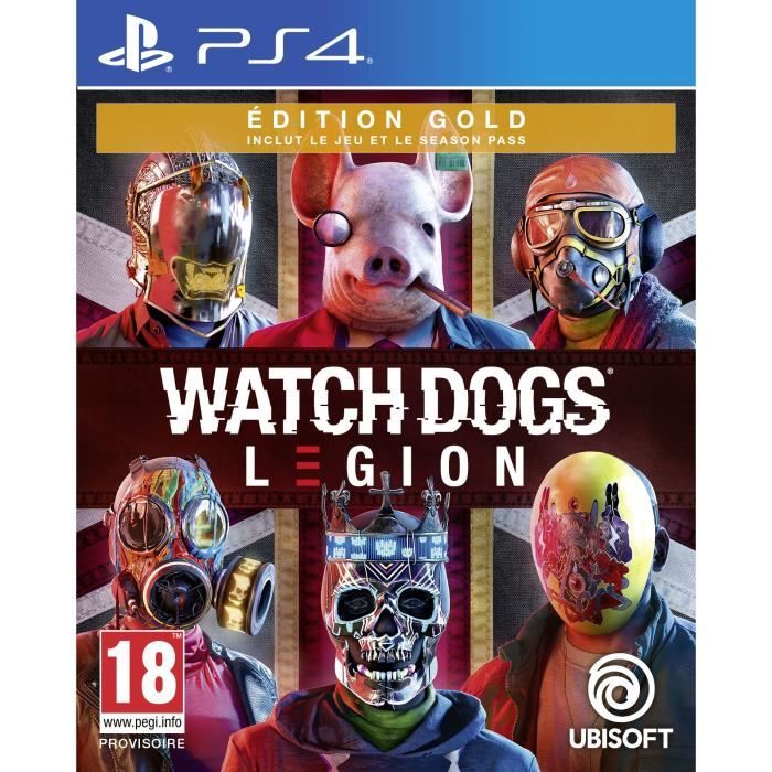 Jeux Vidéo Watch Dogs Legion Edition Gold PlayStation 4 (PS4)