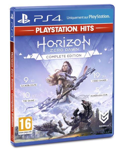 Jeux Vidéo Horizon Zero Dawn Complet Edition Hits PlayStation 4 (PS4)