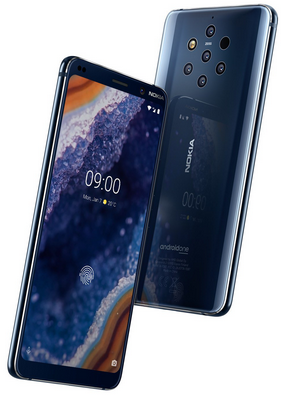 Nokia 9 Pureview Bleu 128 Go Débloqué