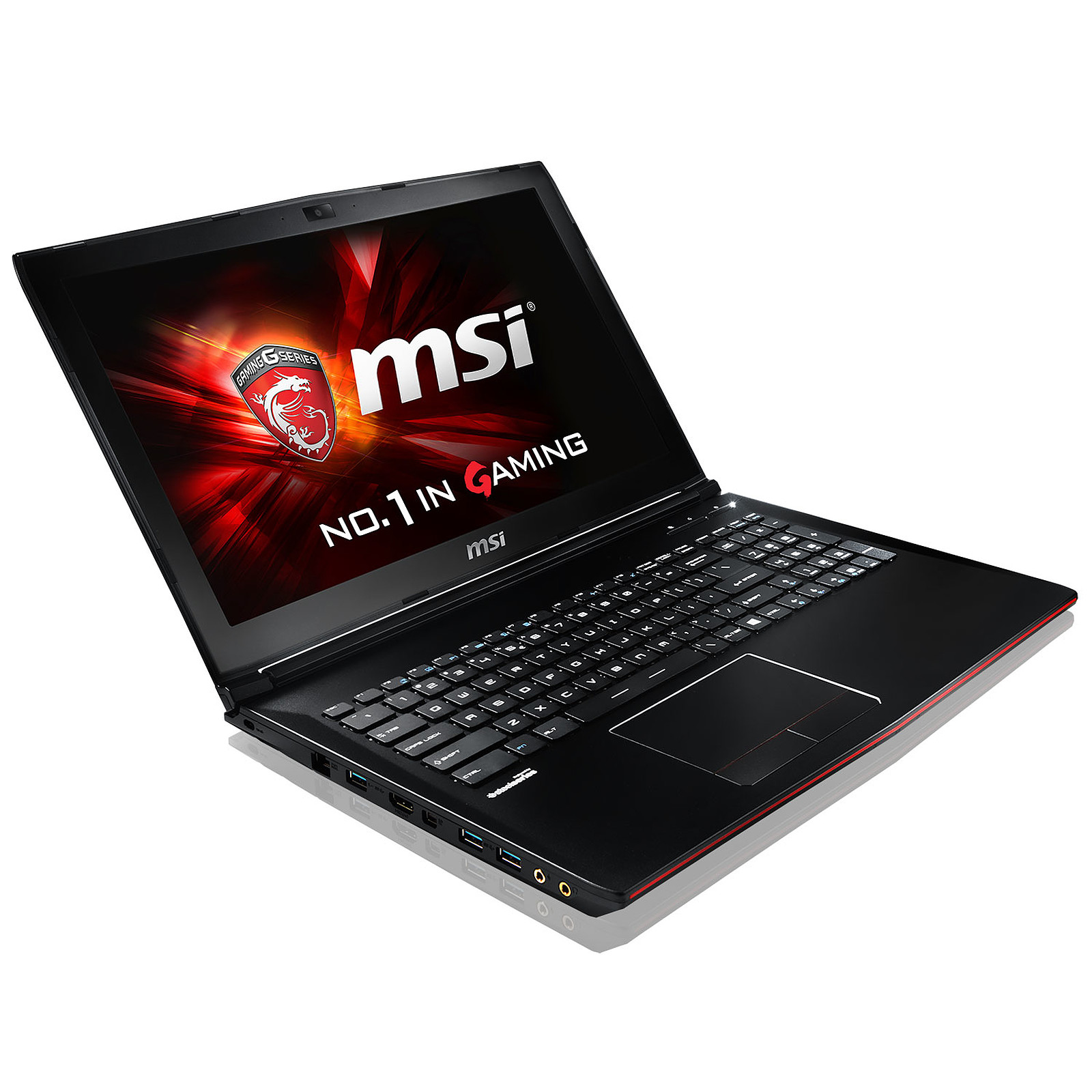 Ordinateurs Portables Msi Gp62 2Qe Leopard Pro i5 8Go Ram 1To Hdd 15.6"