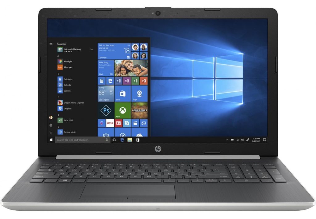 Ordinateurs Portables HP 15-Db0063Nf Ryzen 5 8 Go Ram 1 To Hdd 128 Go SSD 15.6"