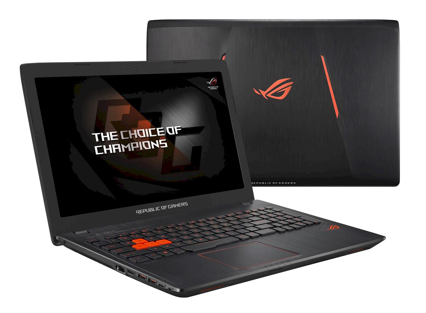Ordinateurs Portables Asus Rog Strix Gl553Vd-Dm1184T i7 8 Go Ram 1To Hdd 128Go SSD 15.6"