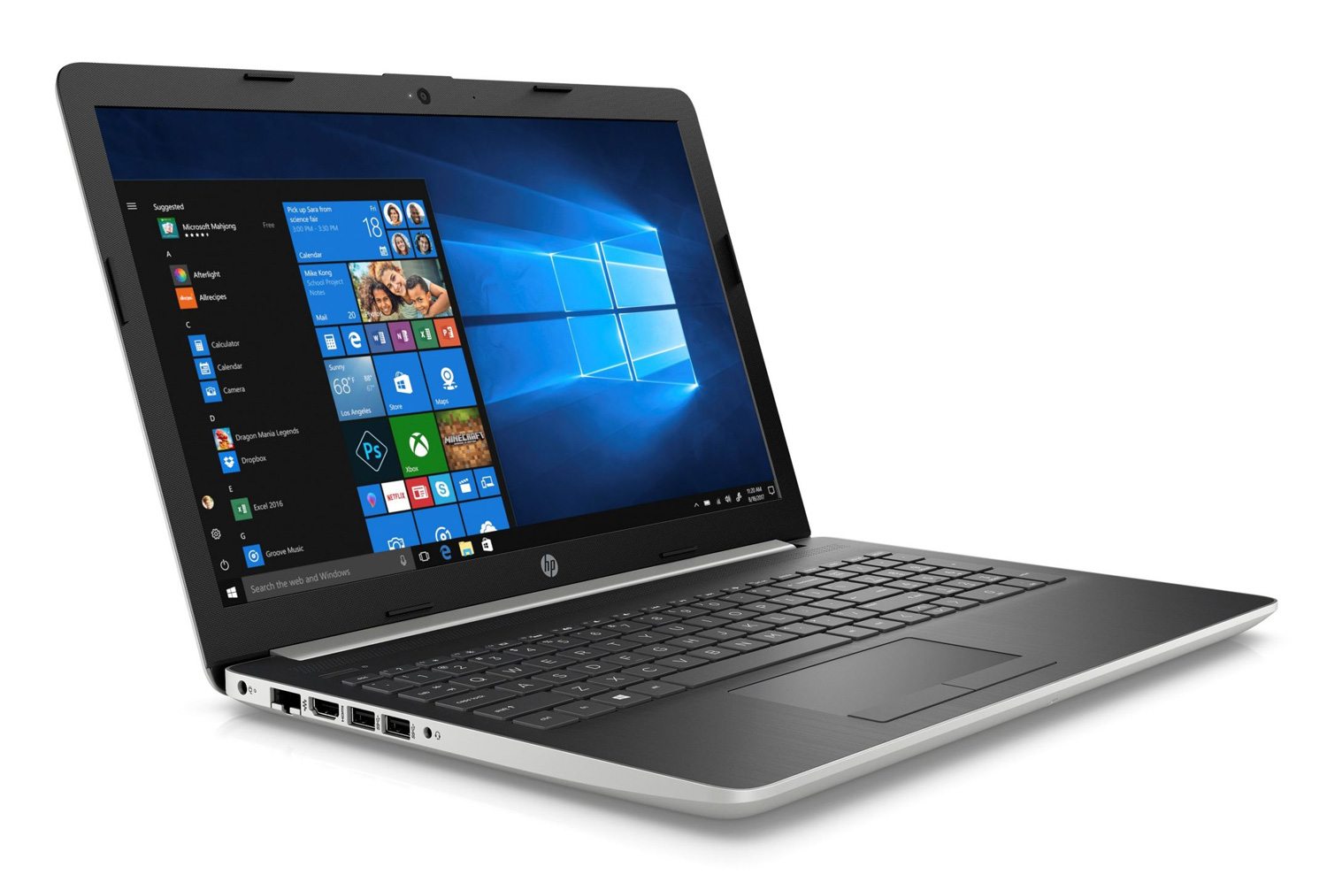Ordinateurs Portables HP 15-Db0080Nf Amd A 8 Go Ram 1 To Hdd 128 Go SSD 15.6"