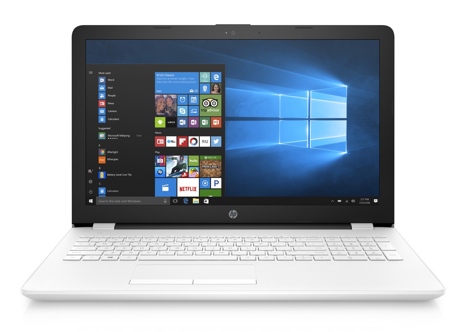 Ordinateurs Portables HP 15-Bs054Nf I3 8 Go Ram 1 To Hdd 15.6"