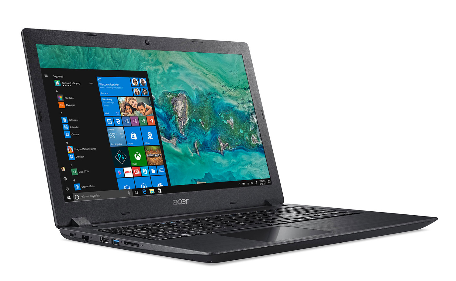 Ordinateurs Portables Acer Aspire 3 A315-32-C0Be Intel Celeron 4 Go Ram 1 To Hdd 15.6"