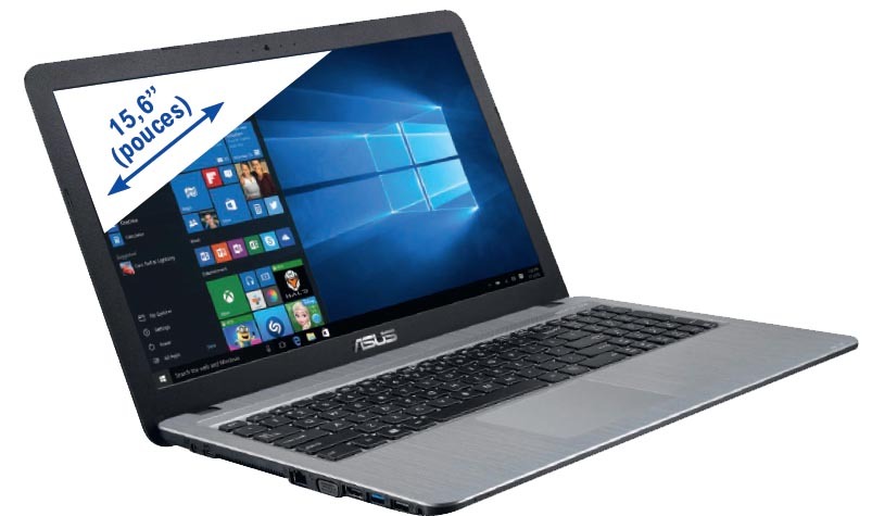 Ordinateurs Portables Asus Vivobook A540Ua-Go2273T I3 4 Go Ram 1 To Hdd 256 Go SSD 15.6"