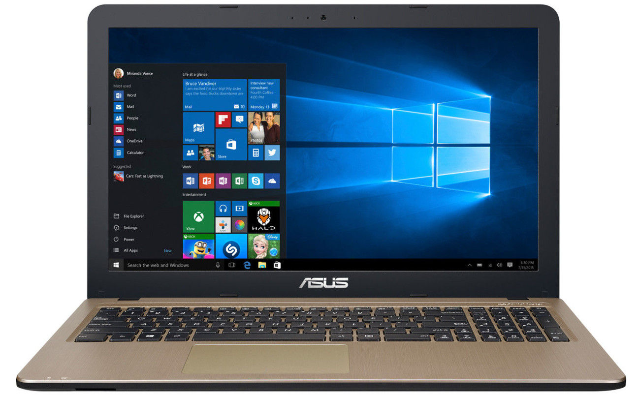 Ordinateurs Portables Asus R540Ba-Dm082T Amd A 4 Go Ram 1To Hdd 128Go SSD 15.4"