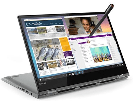 Ordinateurs Portables Lenovo Yoga 530-14Arr Amd Ryzen 5 8 Go Ram 512Go SSD 14"