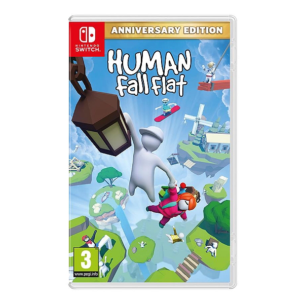 Jeux Vidéo Human Fall Flat - Anniversary Edition Switch