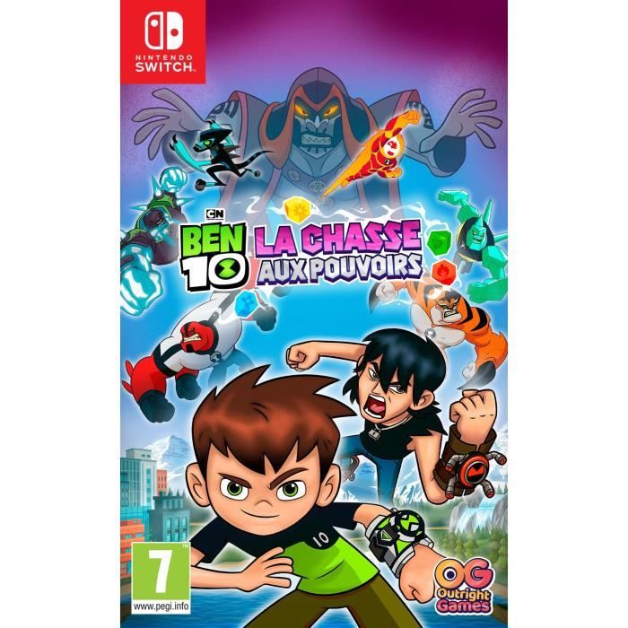 Jeux Vidéo Ben 10 La Chasse Aux Pouvoirs Switch