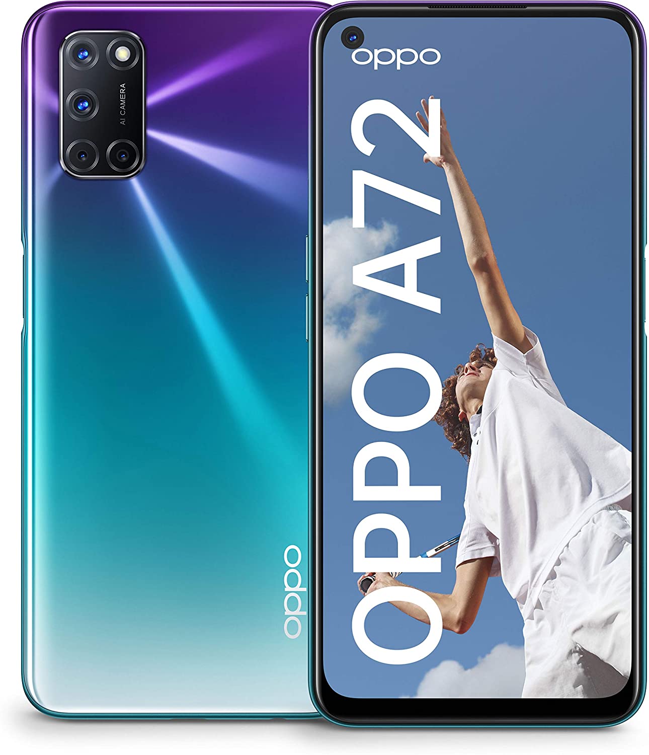Oppo A72 Violet Aurore 128 Go Débloqué