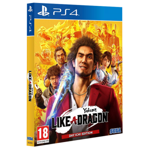 Sony Jeux Vidéo Yakuza Like A Dragon Day Ichi Steelbook Edition PlayStation 4 (PS4)