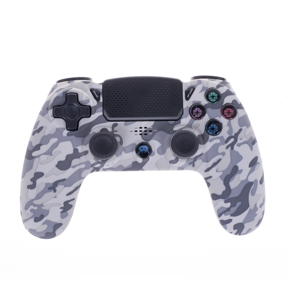 Acc. De Jeux Vidéo Freaks And Geeks Manette Sans Fil Camo Blanc PS4