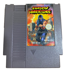Nintendo Jeux Vidéo Shadow Warriors Nes/Famicom