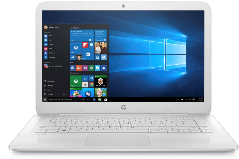 Ordinateurs Portables HP Stream 14-Ax005Nf Celeron 4 Go Ram 32 Go SSD 14"