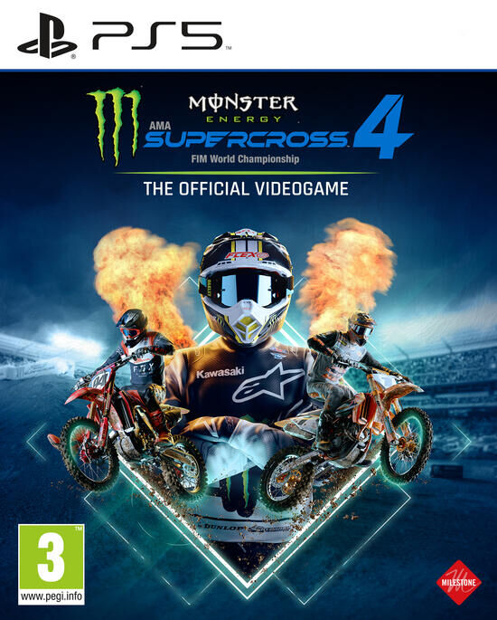Jeux Vidéo Monster Energy Supercross 4 PlayStation 5 (PS5)