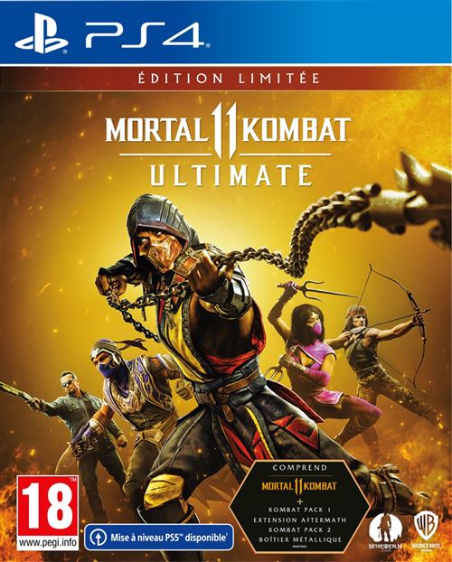 Jeux Vidéo Mortal Kombat 11 - Ultimate Edition Limitee PlayStation 4 (PS4)
