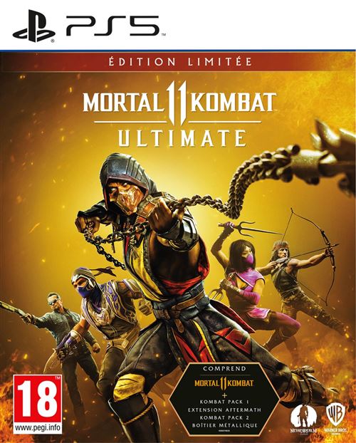 Jeux Vidéo Mortal Kombat 11 - Ultimate Edition Limitee PlayStation 5 (PS5)