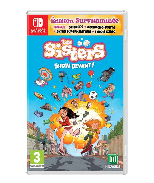 Jeux Vidéo Les Sisters Show Devant ! Edition Survitaminée Switch